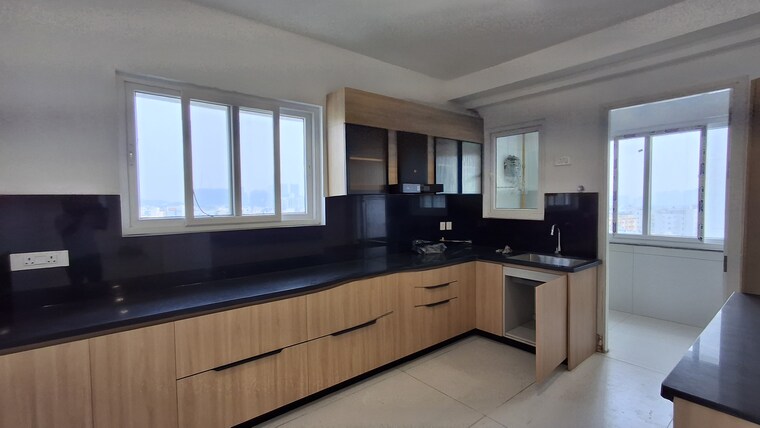 Kitchen, jayabheri-the-nirvana 3 Bedroom 2225 Sq.Ft. Apartment In Gopanpally Hyderabad 9311432