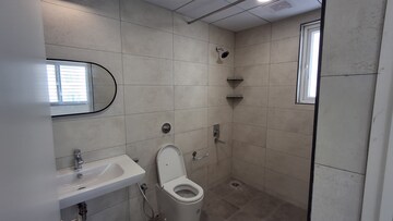 Bathroom in 3 BHK Apartment at Jayabheri The Nirvana, Gopanpally – for Rent