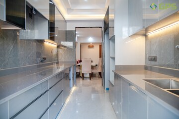 Kitchen in 4 BHK Builder Floor at Ansal API Versalia, Sector 67a – for Sale