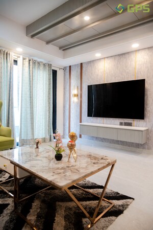 Living Room in 4 BHK Builder Floor at Ansal API Versalia, Sector 67a – for Sale