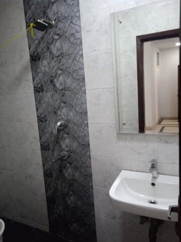 Bathroom in 2 BHK Builder Floor at Lajpat Nagar – for Rent