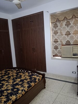 Bedroom in 2 BHK Builder Floor at Lajpat Nagar – for Rent