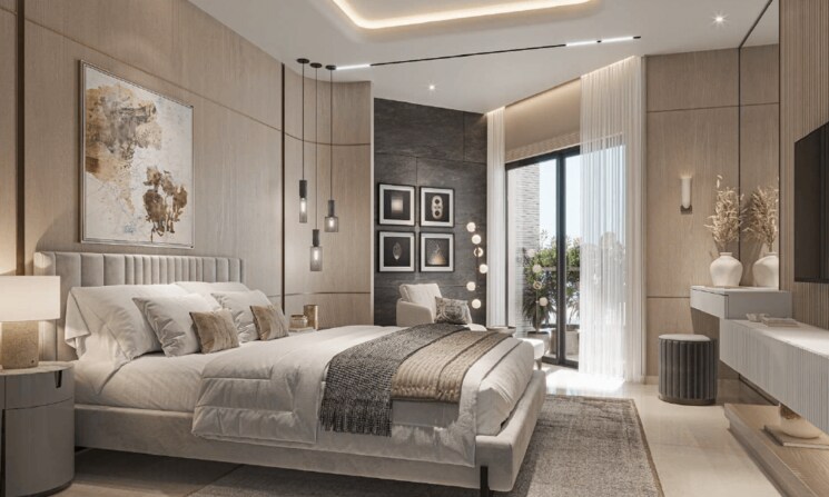 Bedroom, goel-ganga-altus 2.5 Bedroom 1320 Sq.Ft. Apartment In Kharadi Pune 9311441