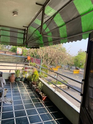 Balcony in 4 BHK Builder Floor at Savita Vihar – for Sale