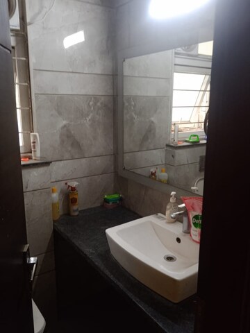 Bathroom in 2 BHK Builder Floor at Lajpat Nagar – for Rent
