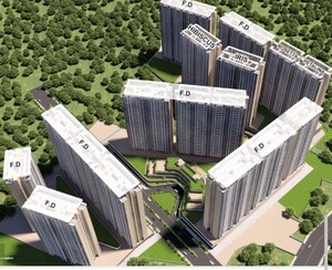 Balcony in 2 BHK Apartment at Regency Anantam, Dombivli East – for Sale