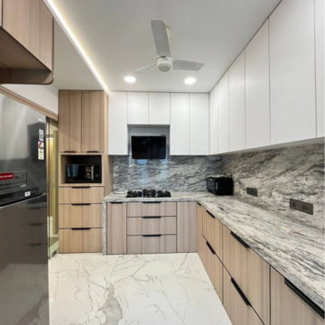 Kitchen in 4 BHK Penthouse at Prabhadevi – for Sale