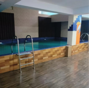 Living Room in 2.5 BHK Apartment at Siddha Pines, Bablatala – for Rent