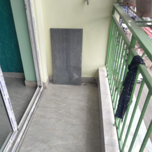 Balcony in 3 BHK Apartment at Dream Residency Manor, Salua – for Rent