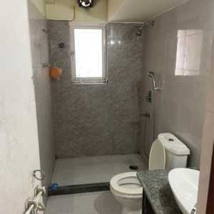 Bathroom in 3 BHK Apartment at Bengal Dcl Sampoorna, Bablatala – for Rent