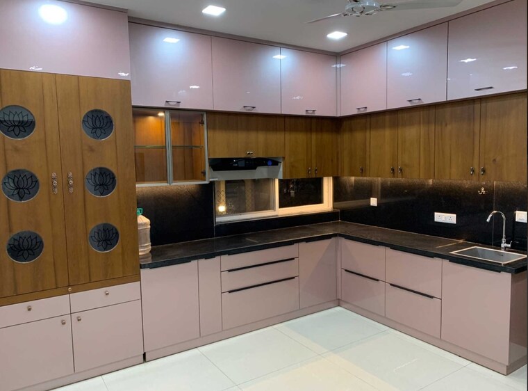 Kitchen, radhey-sancia 4 Bedroom 3600 Sq.Ft. Villa In Tellapur Hyderabad 9311566