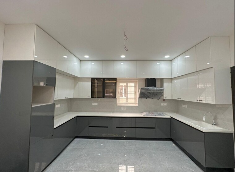 Kitchen, muppas-indraprastha 4 Bedroom 4100 Sq.Ft. Villa In Tellapur Hyderabad 9311574