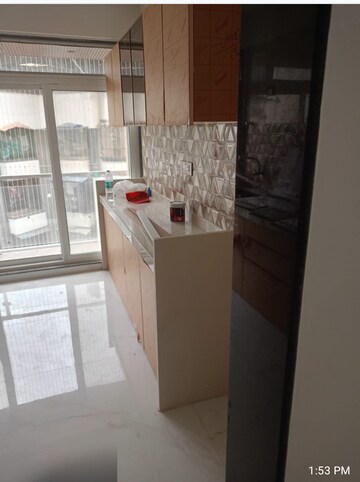 Kitchen in 3 BHK Apartment at Nirmal CHS Nerul, Seawoods Sector 40 – for Rent