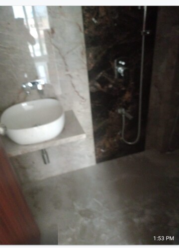 Bathroom in 3 BHK Apartment at Nirmal CHS Nerul, Seawoods Sector 40 – for Rent