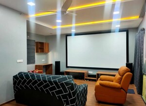 Staircase in 3 BHK Villa at Magna Majestic Meadows, Osman Nagar – for Rent