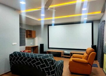 Staircase in 3 BHK Villa at Magna Majestic Meadows, Osman Nagar – for Rent