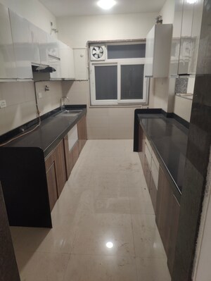 Kitchen in 2 BHK Apartment at K Raheja Vistas Premiere, Mohammadwadi – for Rent