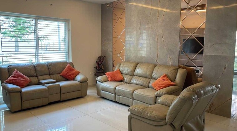 Bedroom, rajapushpa-green-dale 4 Bedroom 4660 Sq.Ft. Villa In Tellapur Hyderabad 9311580