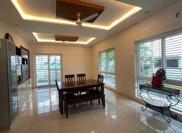 Living Room in 4 BHK Villa at Rajapushpa Green Dale, Tellapur – for Rent