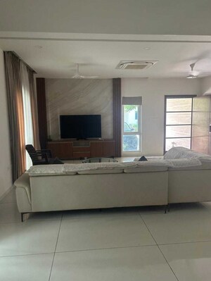 Living Room in 4 BHK Villa at Rajapushpa Green Dale, Tellapur – for Rent
