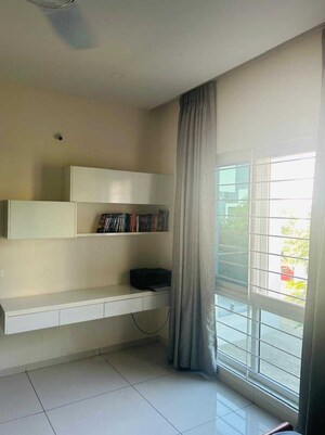 Bathroom in 4 BHK Villa at Rajapushpa Green Dale, Tellapur – for Rent