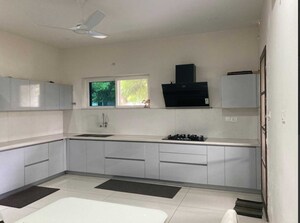 Kitchen in 4 BHK Villa at Rajapushpa Green Dale, Tellapur – for Rent