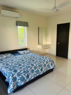 Bedroom in 4 BHK Villa at Rajapushpa Green Dale, Tellapur – for Rent