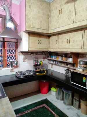 Kitchen in 3 BHK Apartment at Rajendra Nagar Sector 3 – for Rent