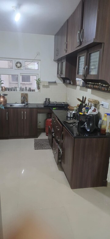 Kitchen in 3 BHK Apartment at Ramky One North, Yelahanka – for Rent