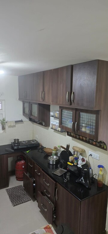 Kitchen in 3 BHK Apartment at Ramky One North, Yelahanka – for Rent