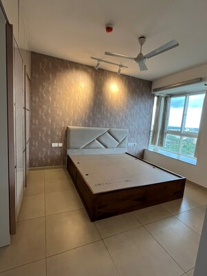 Kitchen in 2.5 BHK Apartment at Bhartiya Nikoo Homes, Thanisandra Main Road – for Rent