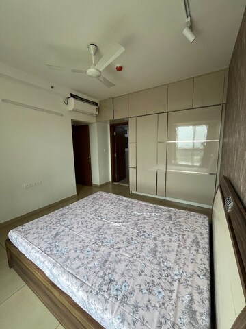 Bedroom in 2.5 BHK Apartment at Bhartiya Nikoo Homes, Thanisandra Main Road – for Rent