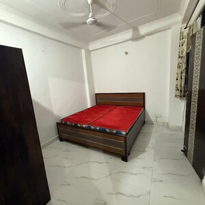 Bedroom in 1 BHK Builder Floor at Chattarpur – for Rent