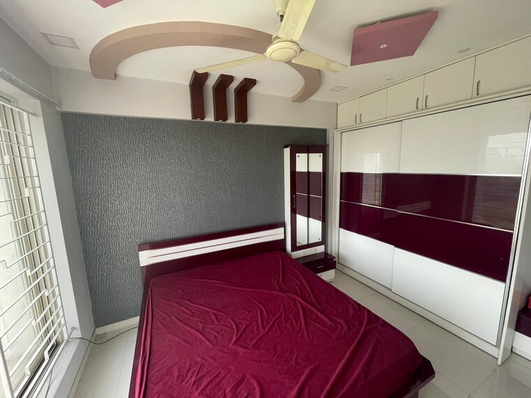 Bedroom, rkh-blessings 2 Bedroom 705 Sq.Ft. Apartment In Moshi Pune 9311641
