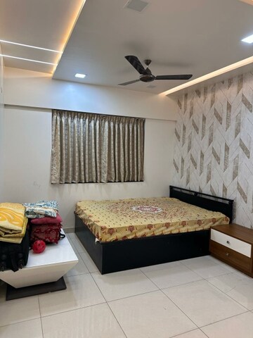 Bedroom in 3 BHK Apartment at Paranjape Blue Ridge, Hinjewadi – for Rent