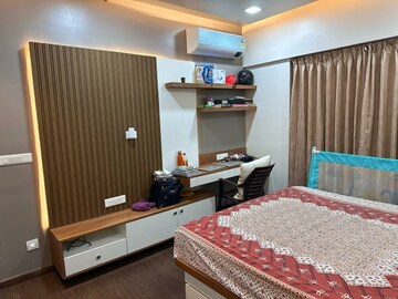 Bedroom in 3 BHK Apartment at Paranjape Blue Ridge, Hinjewadi – for Rent