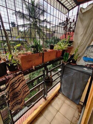 Balcony in 2 BHK Apartment at R R Classica, Kaggadasapura – for Rent