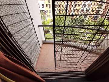 Balcony in 1 BHK Apartment at Poonam Park View, Virar West – for Rent