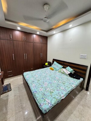Bedroom in 2 BHK Builder Floor at Kalkaji – for Rent
