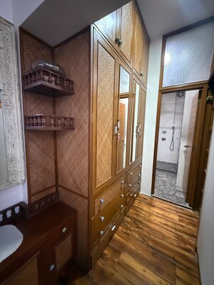 Bathroom in 1.5 BHK Builder Floor at Nehru Enclave – for Rent