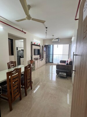 Living Room in 2 BHK Apartment at Dosti Eastern Bay, Wadala – for Rent
