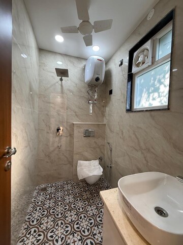Bathroom in 2 BHK Builder Floor at Kalkaji – for Sale