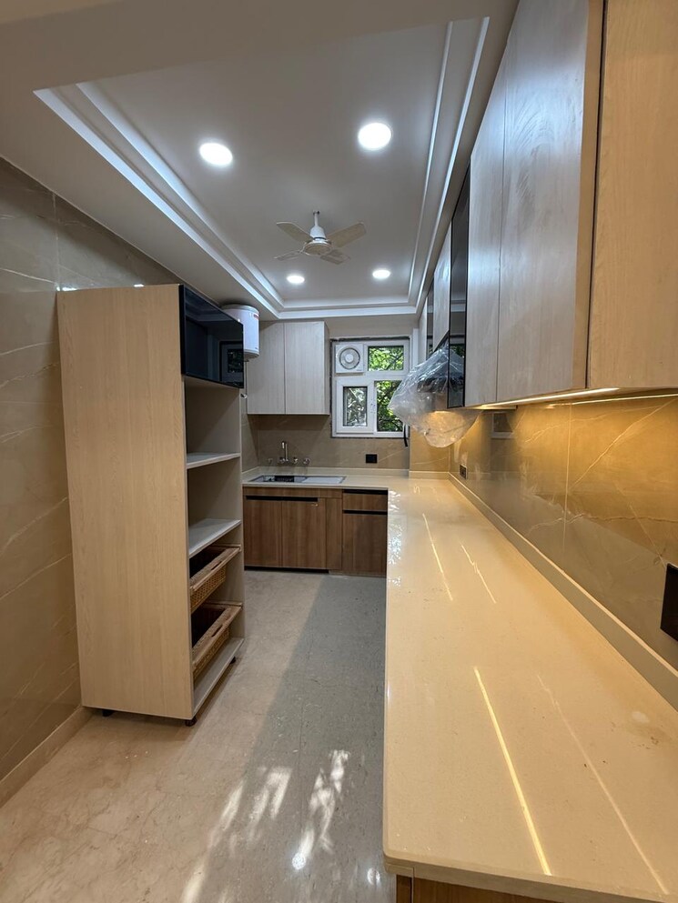 Kitchen, kalkaji 2 Bedroom 900 Sq.Ft. Builder Floor In Kalkaji Delhi 9311732