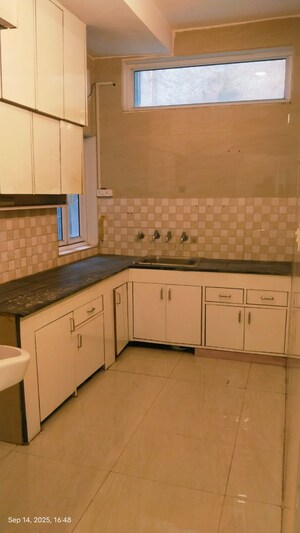 Kitchen in 3 BHK Apartment at Alaknanda – for Rent