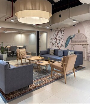 Kitchen in  Co-working Space at Candor Techspace, Sector 62 – for Rent