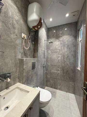 Bathroom in 3 BHK Builder Floor at East Of Kailash – for Rent