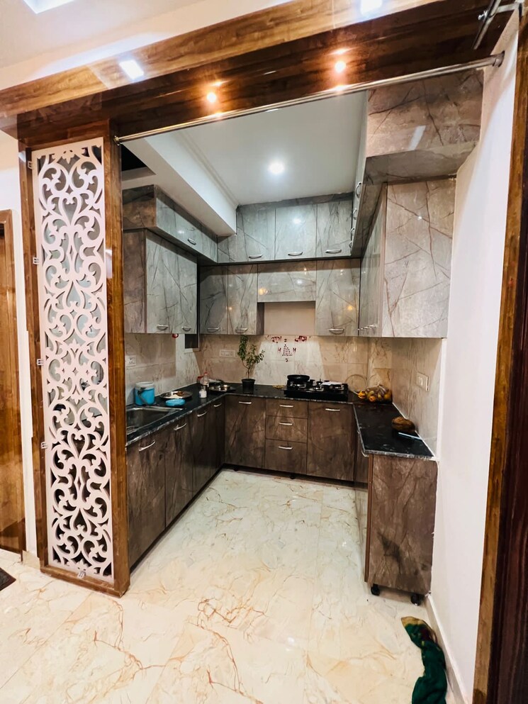 Kitchen, sector 1 greater noida 2 Bedroom 1060 Sq.Ft. Builder Floor In Sector 1 Greater Noida Greater Noida 9311777