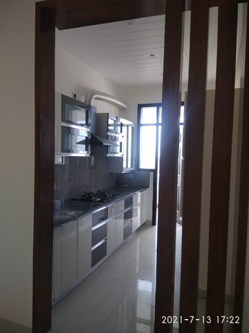 Kitchen in 3 BHK Apartment at Golden Sand Apartments, Dhakoli – for Rent