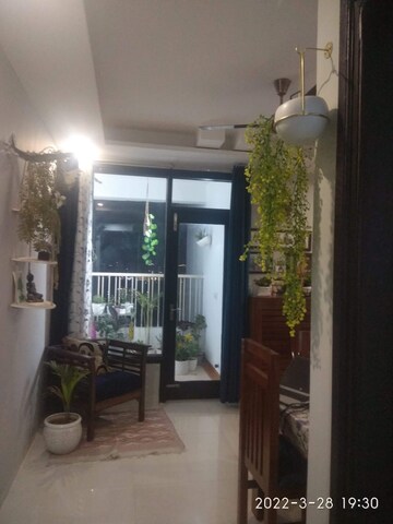 Living Room in 3 BHK Apartment at Golden Sand Apartments, Dhakoli – for Rent