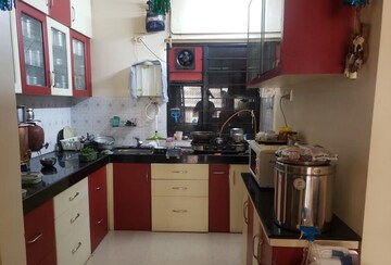 Kitchen in 2 BHK Apartment at Kakade City, Karve Nagar – for Rent